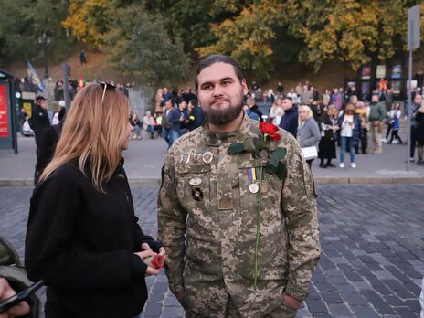 Единственному задержанному на акции за Стерненко вручили подозрение