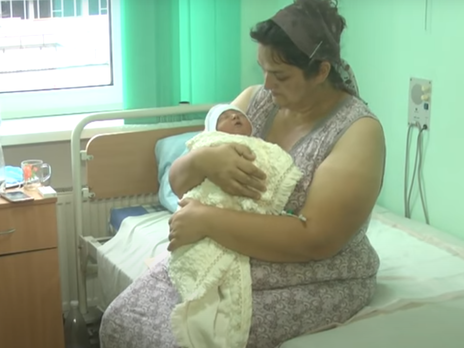 Многодетная мать из Хмельницкой области родила в 18-й раз