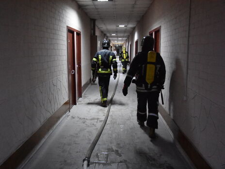 В Одессе ночью горел санаторий, пострадал один человек
