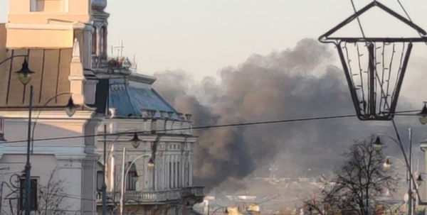 В Черновцах случился масштабный пожар на заводе "Розма"