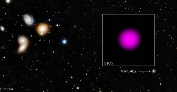 В карликовой галактике астрономы нашли сверхмассивную черную дыру   - 