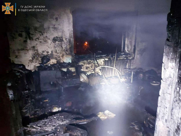 Ночной пожар в Измаиле: в собственной квартире погибла супружеская пара