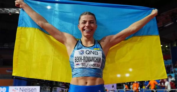 Украинская легкоатлетка Марина БехРоманчук взяла серебро на чемпионате мира  