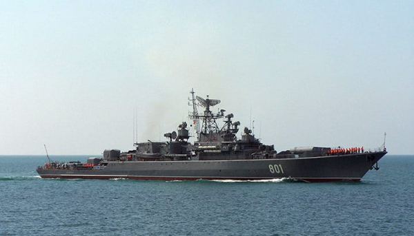 Крупные корабли: в Черном море наблюдается движение флота РФ в направлении Одесчины
