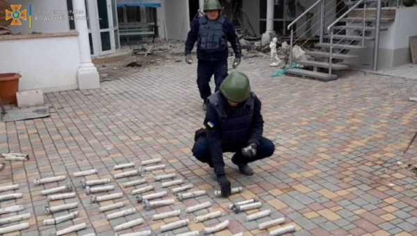 В Бессарабии уничтожили более 250 элементов для кассетных бомб и остатки двух боеприпасов (фото)