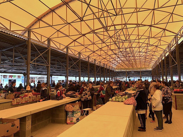 На измаильском Центральном рынке открылись крытые овощные ряды
