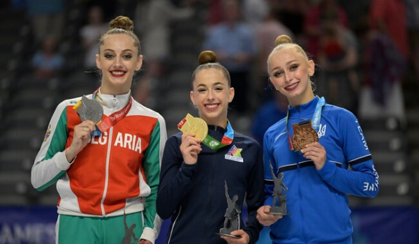 Украинская гимнастка посвятила бронзу Всемирных игр папе, служащему в ВСУ  
