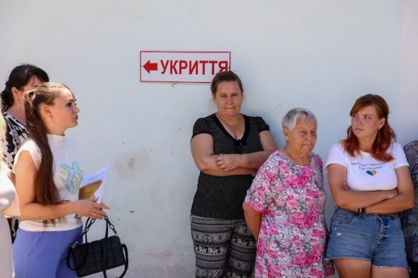 Премьер Украины пообщался с переселенцами в Измаильском центре реабилитации