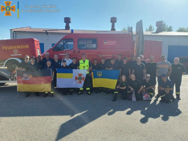Одеські рятувальники отримали гуманітарну допомогу від Німеччини - новини Одеси