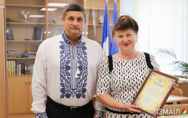 Надежда Кичук отмечена Благодарностью начальника Военной администрации Одесской области