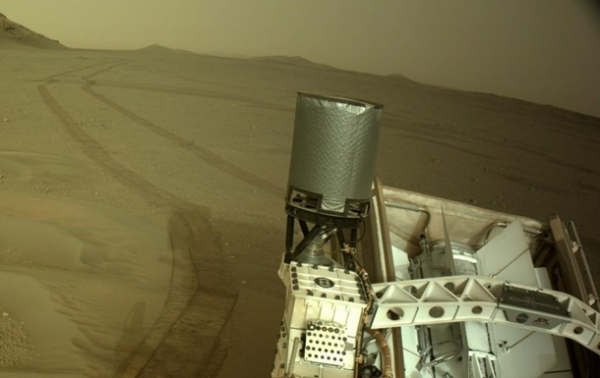 Аппарат NASA впервые увидел солнечное гало на Марсе