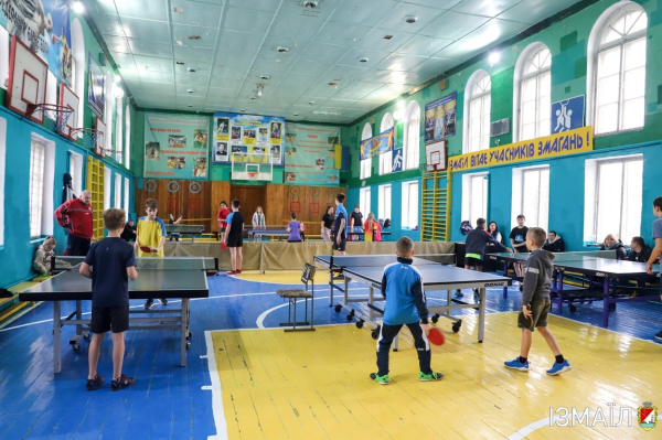 В Измаиле завершился чемпионат города по настольному теннису среди школьников
