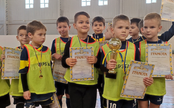 В Измаиле завершился футбольный турнир среди семилетних футболистов