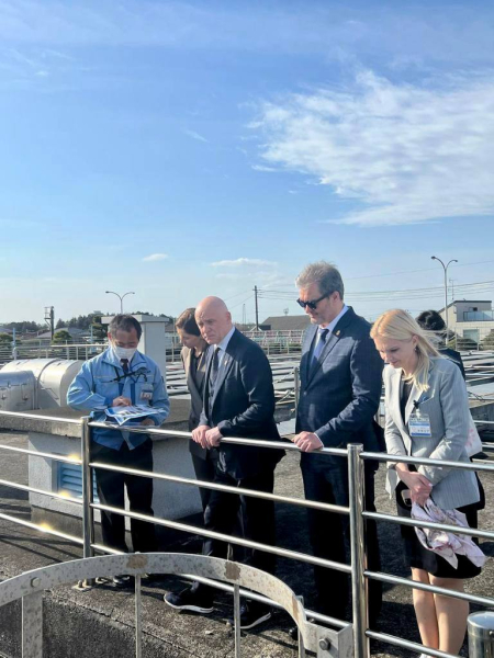 Одеська делегація відвідала водоочисну станцію у Йокогамі - новини Одеси