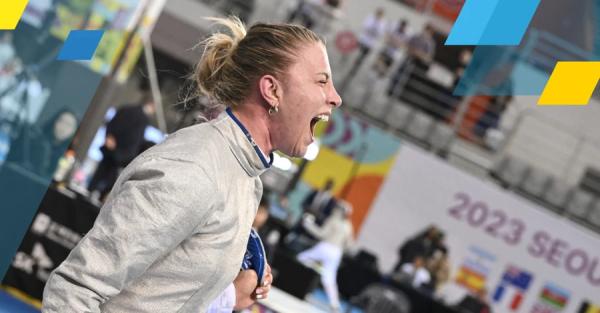Украинка Харлан завоевала медаль на этапе Гранпри по фехтованию  