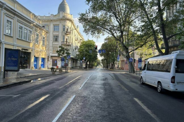 На Катерининській розмітили місця для платного паркування - новини Одеси