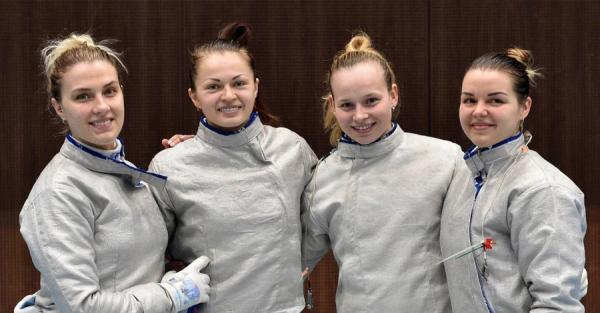 Женская сборная Украины по фехтованию на саблях выиграла Кубок мира  