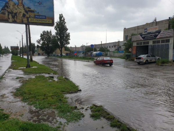 В Одесі підтопило деякі вулиць - новини Одеси