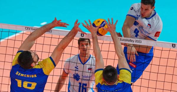 Украина проиграла Словении в четвертьфинале Евро2023 по волейболу  