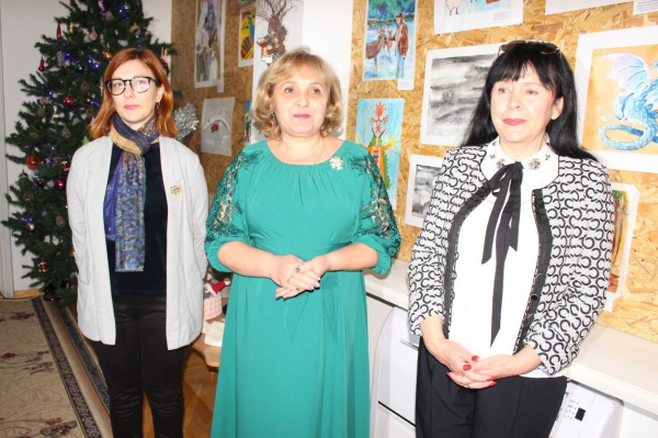 В музее Придунавья к Рождеству состоялось открытие выставки детского творчества