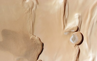 Зонд ESA сделал фото северного полюса Марса