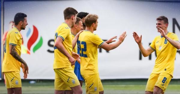 Украинская сборная U21 разгромила команду Азербайджана и вышла на молодежное Евро2025  