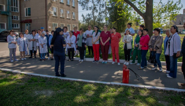 Медики пологового будинку Ізмаїла загасили умовну пожежу