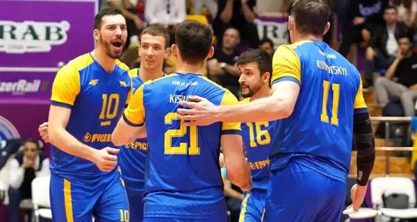 Сборная Украины стала финалистом золотой Евролиги по волейболу  