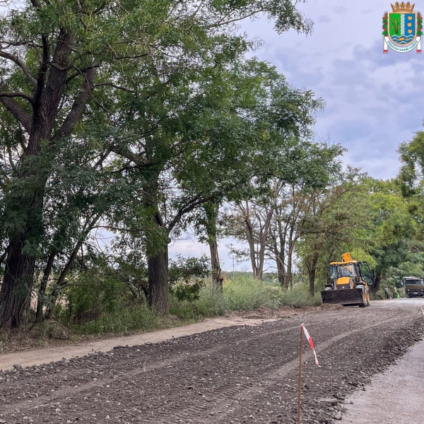 В Ізмаїльському районі ремонтують дорогу Ізмаїл-Кілія-Вилкове