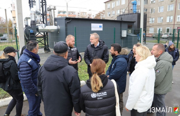 Ізмаїл відвідали представники керівництва Всесвітньої організації охорони здоровʼя