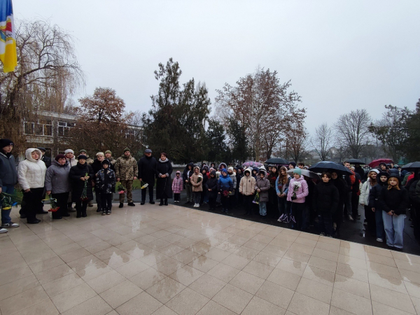 В Ізмаїлі відкрили меморіальну дошку, присвячену загиблому герою Євгену Кльовану