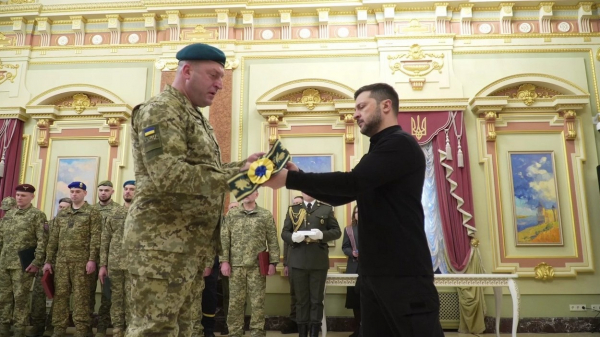 Президент України нагородив Ізмаїльський прикордонний загін почесною відзнакою