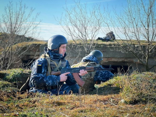 Для військових Морської охорони провели навчально-методичні збори в польових умовах