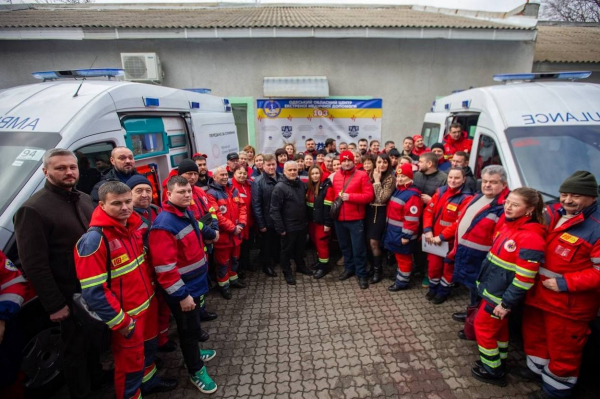 Ізмаїл отримав нові автомобілі швидкої допомоги