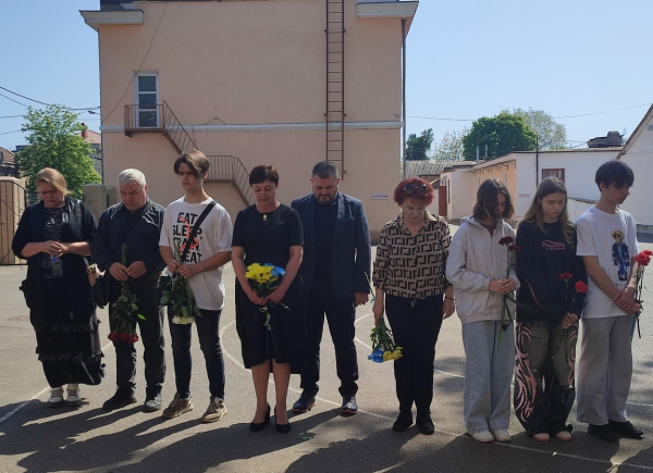 В Ізмаїлі відкрили меморіалу дошку, присвячену загиблому герою Богдану Міхалакі