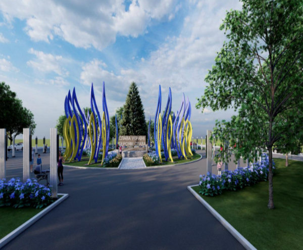 В центрі Ізмаїла розпочали роботи з облаштування Алеї Слави