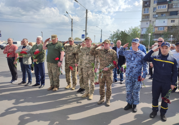 В Ізмаїлі вшанували пам'ять героїв-ліквідаторів катастрофи на Чорнобильській АЕС