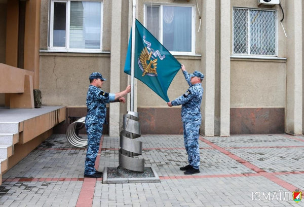 В Ізмаїлі підняли прапор Морської піхоти Військово-Морських Сил Збройних Сил України