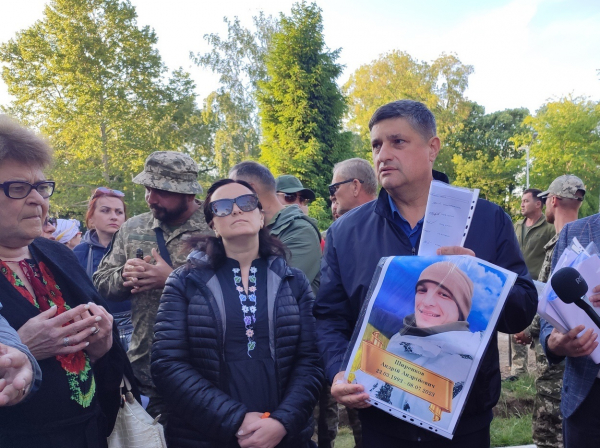 В Ізмаїлі родини загиблих захисників відстояли право на гідне вшанування пам'яті полеглих героїв
