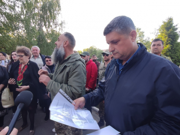 В Ізмаїлі родини загиблих захисників відстояли право на гідне вшанування пам'яті полеглих героїв