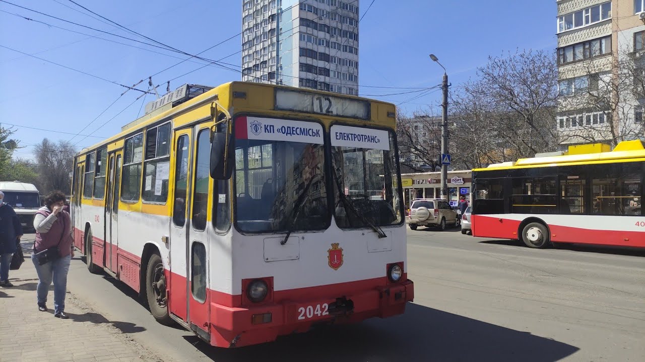 12 троллейбус Одесса