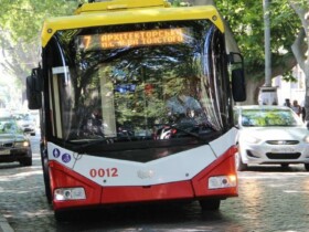 7 тролейбус Одеса