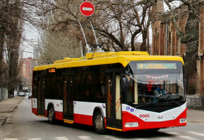 9 троллейбус Одесса