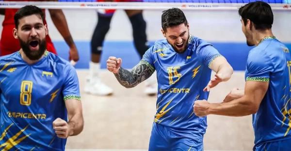 Украина вошла в топ3 лидеров Лиги наций по волейболу  