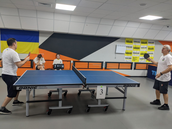 В Киевской области состоялся чемпионат по настольному теннису в рамках спортивной реабилитации  