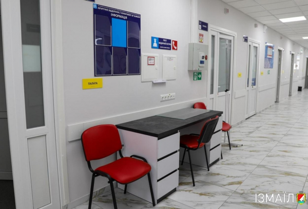 В Ізмаїльській центральній лікарні завершили сучасний ремонт хірургії на третьому поверсі
