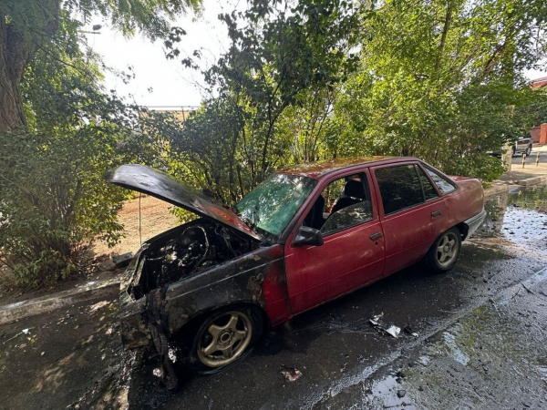 В Ізмаїлі знов згорів автомобіль