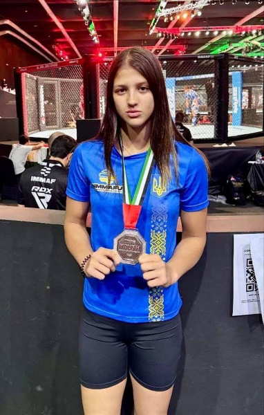 Спортсменка з Ізмаїла виборола бронзову медаль на чемпіонаті світу зі змішаних єдиноборств Спортсменка з Ізмаїла виборола бронзову медаль на чемпіонаті світу зі змішаних єдиноборств