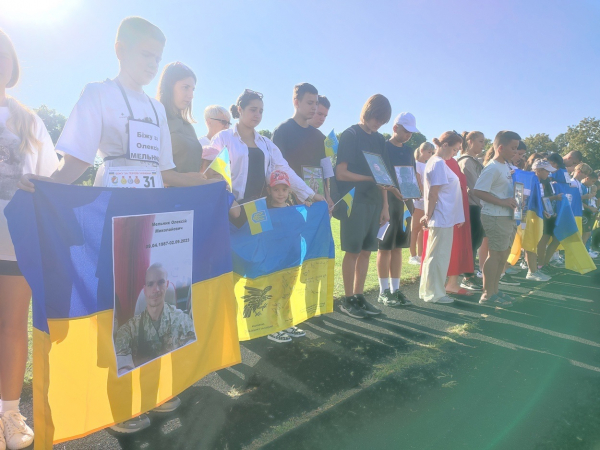 Ізмаїл долучився до всеукраїнського забігу «Шаную воїнів, біжу за героїв України»