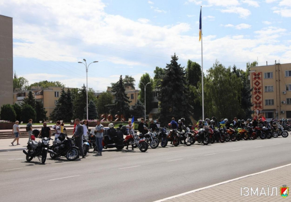 До Дня Незалежності в Ізмаїлі відбувся мотопробіг